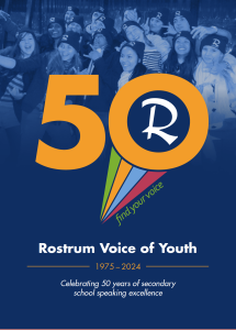 Rostrum Voice of Youth 50 year history document